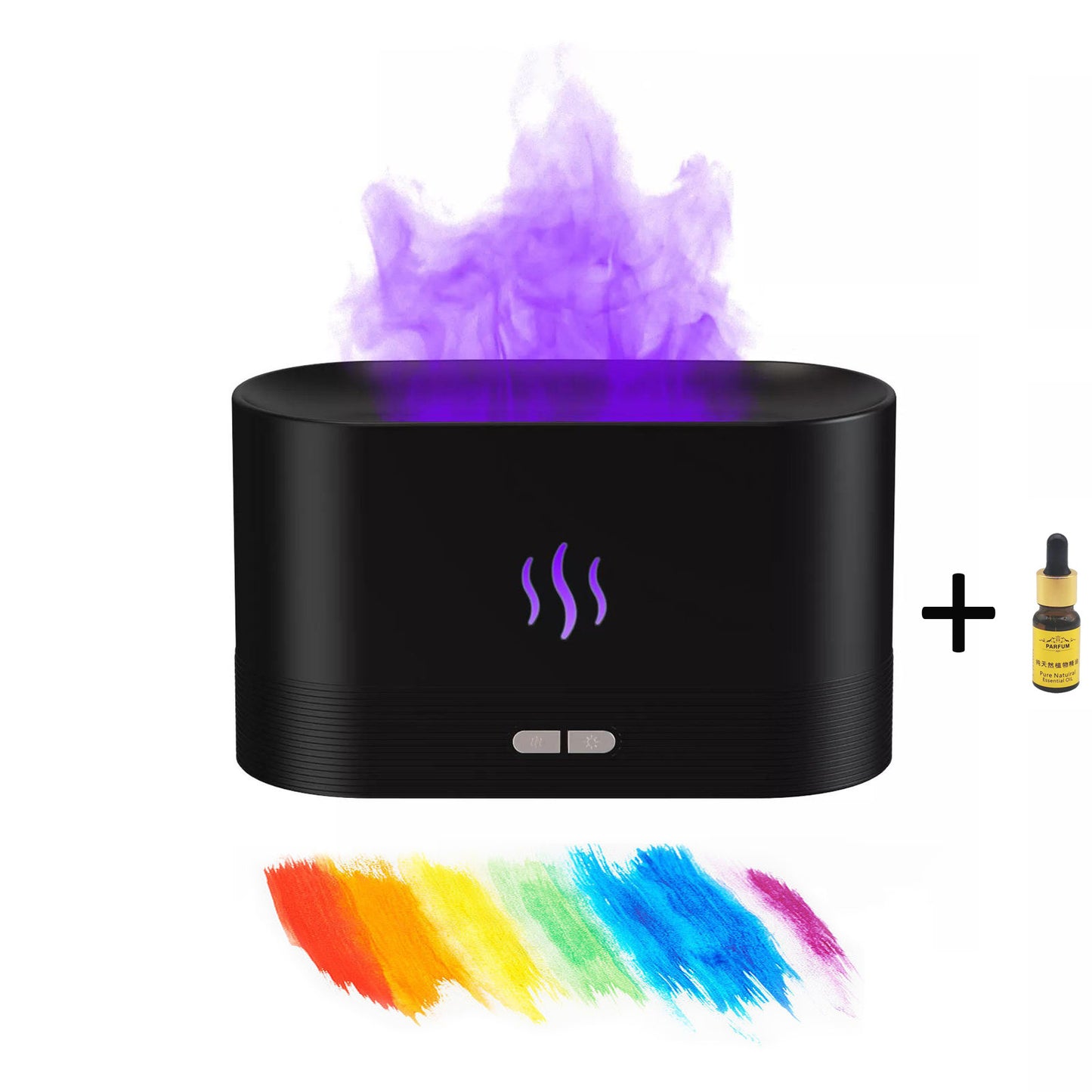 Humidifuego Esencial Difusor Led RGB