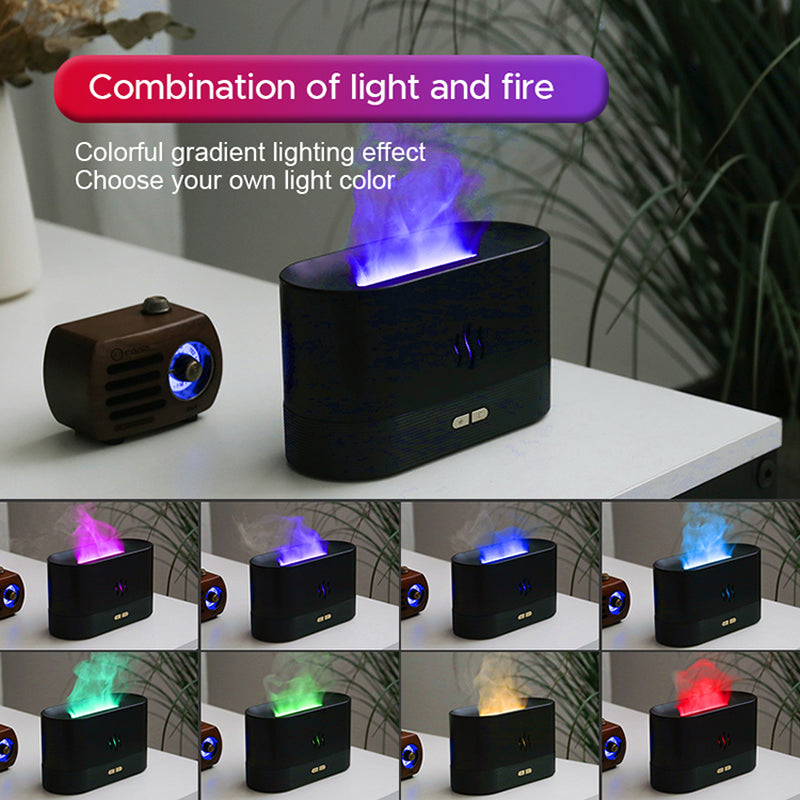 Humidifuego Esencial Difusor Led RGB 