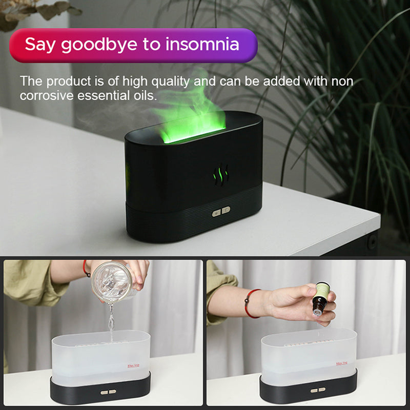 Humidifuego Esencial Difusor Led RGB 